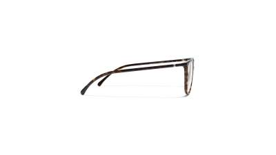 chanel ch3373 c714 square eyeglasses dark tortoise