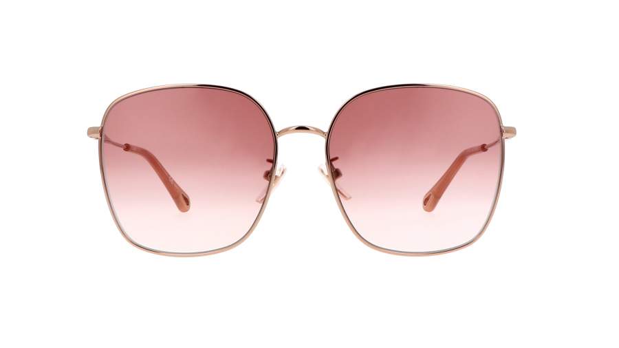 Sunglasses Chloé CH0076SK 002 58-16 Rose Gold Large Gradient in stock
