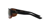Maui Jim Kaiwi Channel Brown Matte Super thin glass H840-25C 62-16 Large Polarized Mirror in stock
