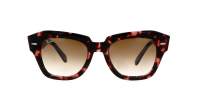 Ray-Ban State street RB2186 1334/51 52-20 Pink Havana