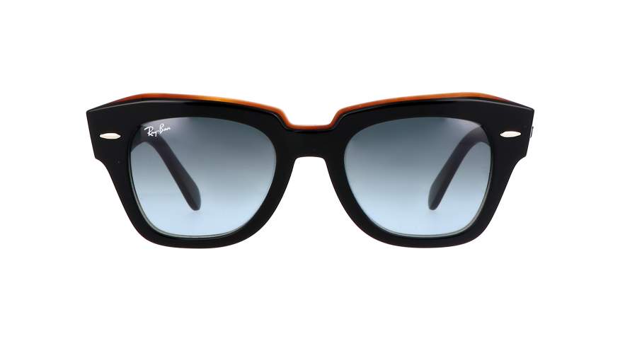 Ray-Ban State street Black RB2186 1322/41 52-20 Large Gradient in stock