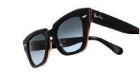 Ray-Ban State street Black RB2186 1322/41 52-20 Large Gradient