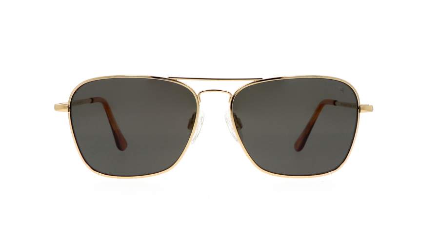 Sunglasses Randolph Intruder Gold 23k Gold IR008 58-15 Medium Polarized in stock
