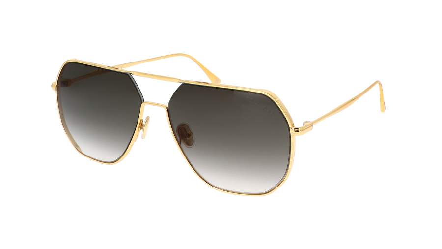 Tom Ford FT0852S 30B 59-14 Gold Large Gradient