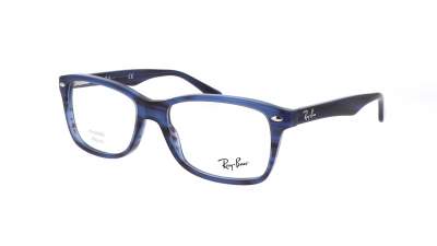 Brille Ray-Ban The Timeless Blau RX5228 RB5228 8053 55-17 Breit auf Lager