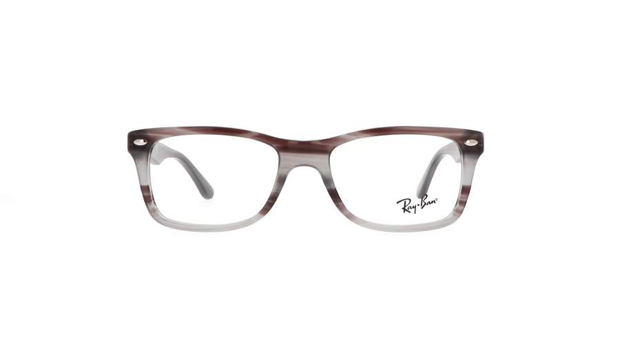 Lunettes de vue Ray-Ban The Timeless Gris RX5228 RB5228 8055 50-17 Small en stock