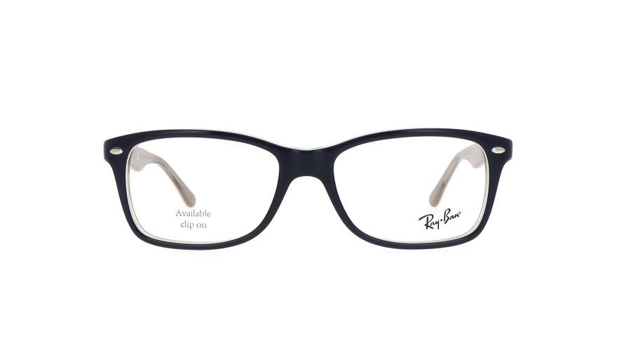 Brille Ray-Ban The Timeless Blau RX5228 RB5228 8119 55-17 Breit auf Lager