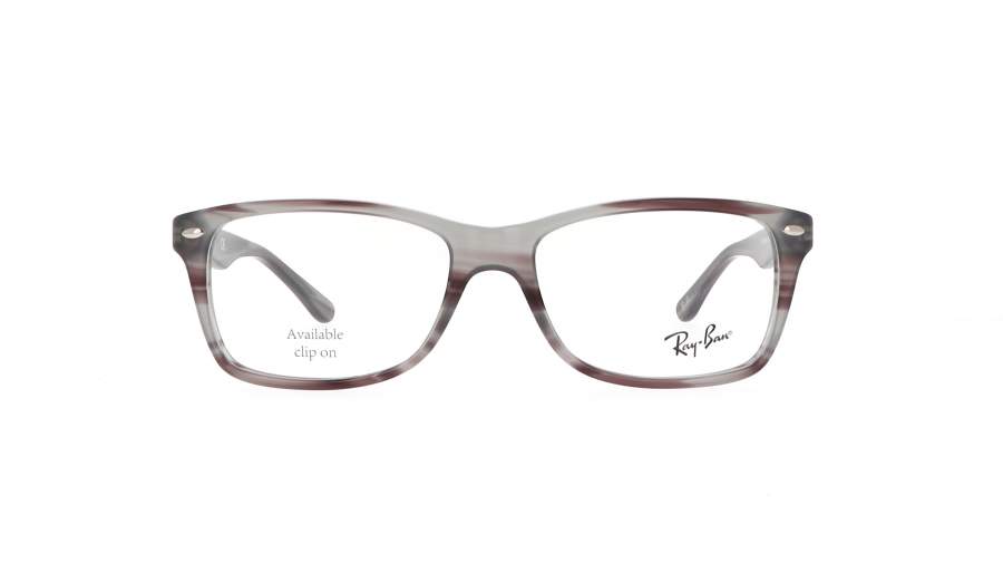 Brille Ray-Ban The Timeless Grau RX5228 RB5228 8055 55-17 Breit auf Lager
