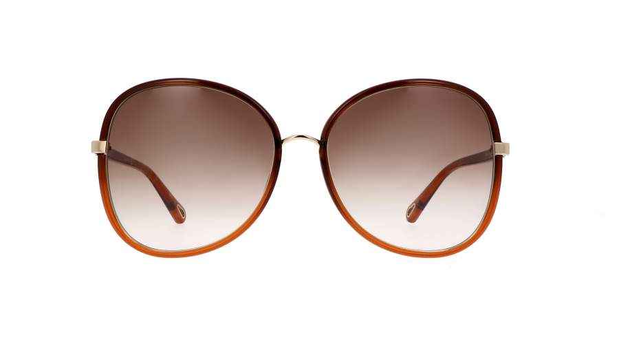 Chloé Franky Brown CH0030S 005 60-17 Large Gradient in stock