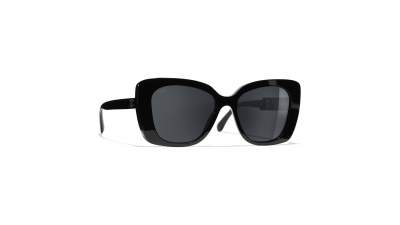 Sonnenbrille Chanel CH5422B C501/T8 53-17 Schwarz Mittel Polarisierte Gläser auf Lager