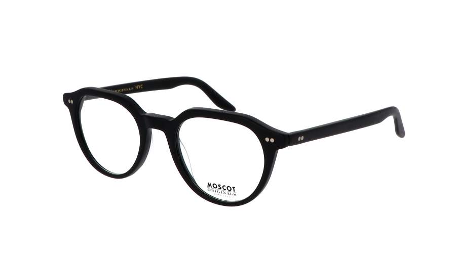 Eyeglasses Moscot Kitzel Matte black 47-20 in stock | Price 250,00