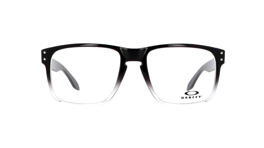 Eyeglasses Oakley Holbrook Polished Black Clear Fade RX Black OX8156 06 56-18 Large in stock
