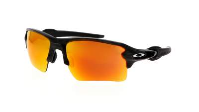 Lunettes de soleil Oakley Flak Jacket Matte Black Camo 2.0 xl Noir Prizm Ruby OO9188 86 59-12 Medium Miroirs en stock