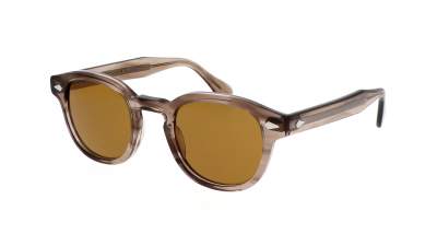 Moscot Lemtosh LEMTOSH SUN 49 BROWN ASH Przezroczysty