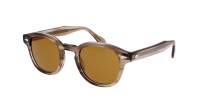 Sunglasses Moscot Lemtosh Brown Ash 49-24 Large