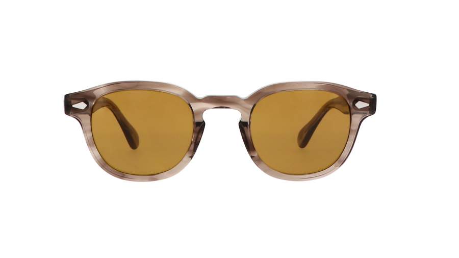 Sunglasses Moscot Lemtosh Brown Ash 49-24 Large in stock