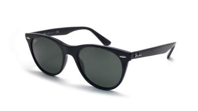 Lunettes de soleil Ray-Ban Wayfarer II Noir G15 RB2185 901/31 55-18 Medium en stock