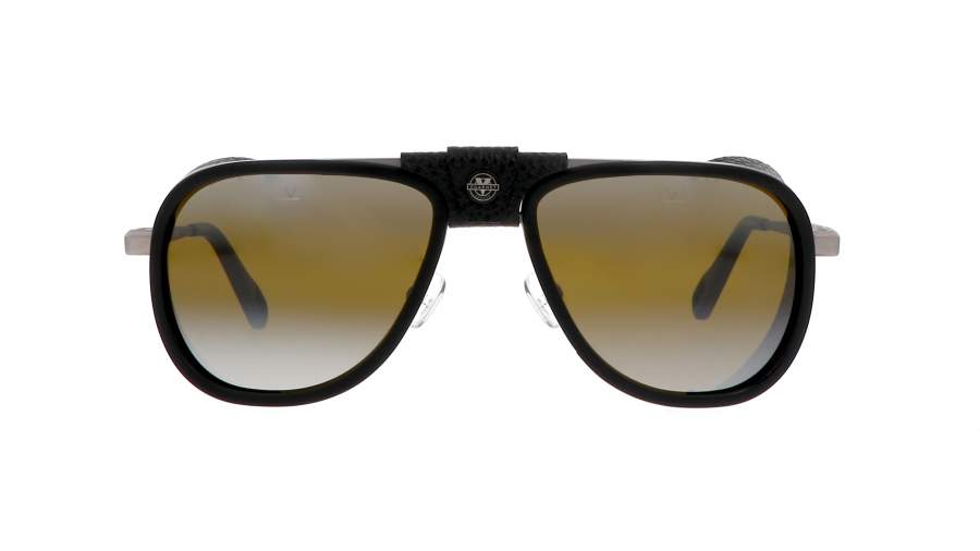 Sunglasses Vuarnet Glacier 2111 Black Matte Skilynx VL2111 0003 7184 Large Mirror in stock
