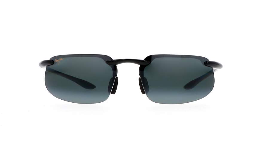 Sunglasses Maui Jim Kanaha 409-02 61-15 Black Large Polarized in stock