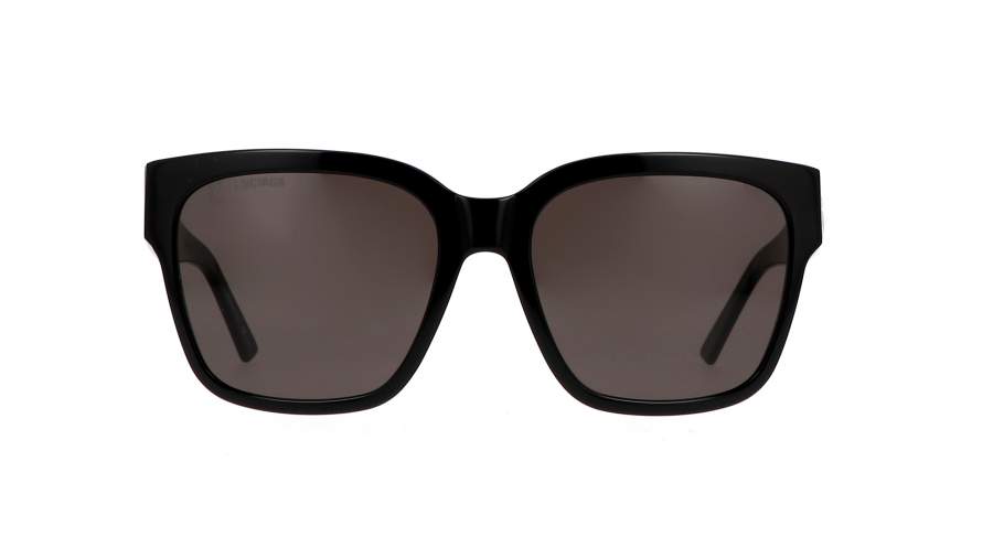 Sonnenbrille Balenciaga BB0056S 001 55-18 Schwarz Mittel auf Lager