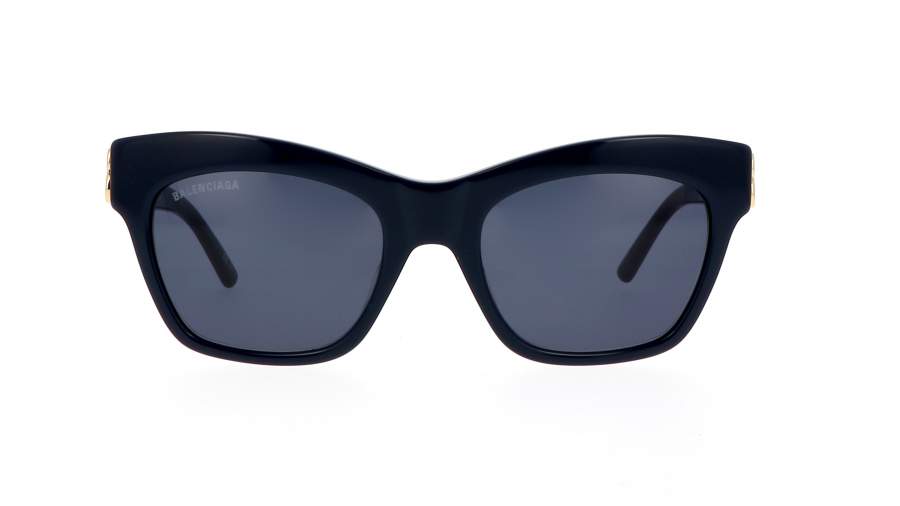 Sonnenbrille Balenciaga BB0132S 007 53-20 Blau Breit auf Lager