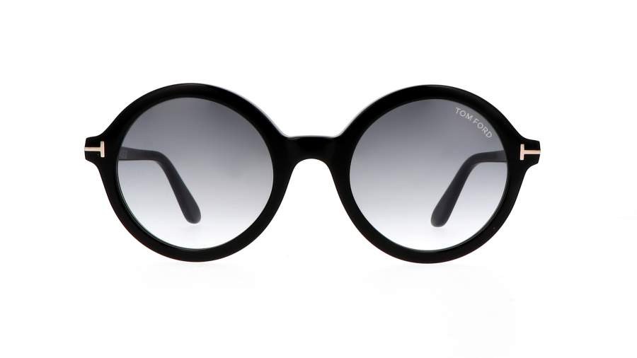 Sonnenbrille Tom Ford FT0602/S 001 52-22 Schwarz Mittel Gradient Gläser auf Lager