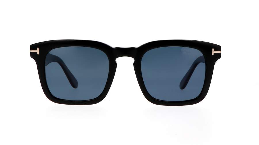 Sunglasses Tom Ford FT0751/S 01V 50-22 Black Medium Polarized in stock
