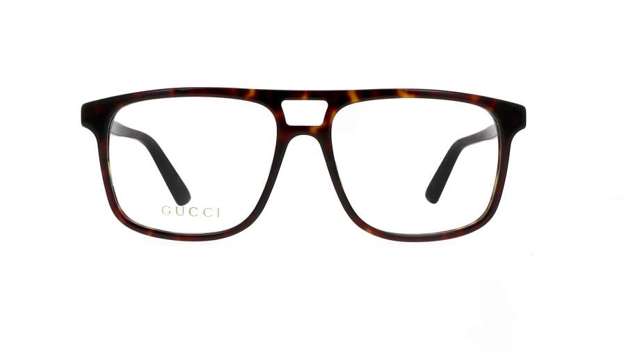 Eyeglasses Gucci GG1035O 002 55-16 Havane Tortoise Large in stock
