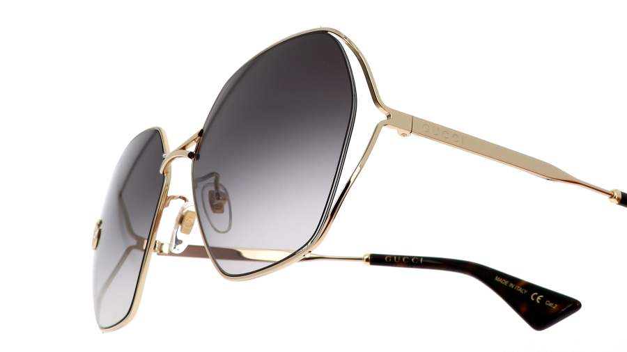 Sunglasses Gucci GG0818SA 005 63-17 Gold Gradient in stock | Price 233 ...