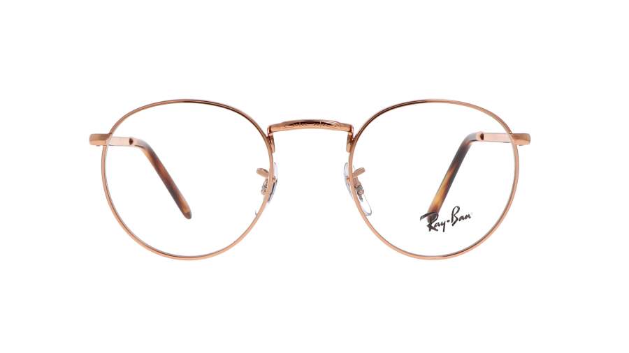 Ray-ban New round  RX3637V 3094 47-21 Rose gold en stock