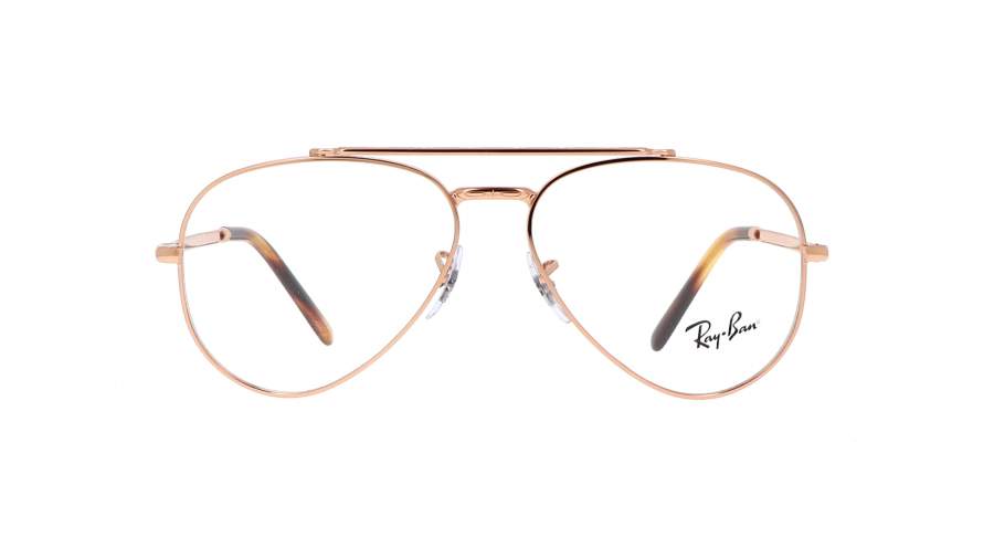 Eyeglasses Ray-ban New aviator  RX3625V 3094 55-14 Rose gold in stock