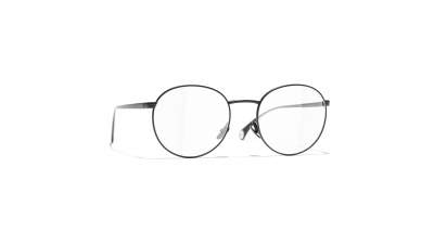 Chanel reading glasses Black White Plastic ref.32549 - Joli Closet