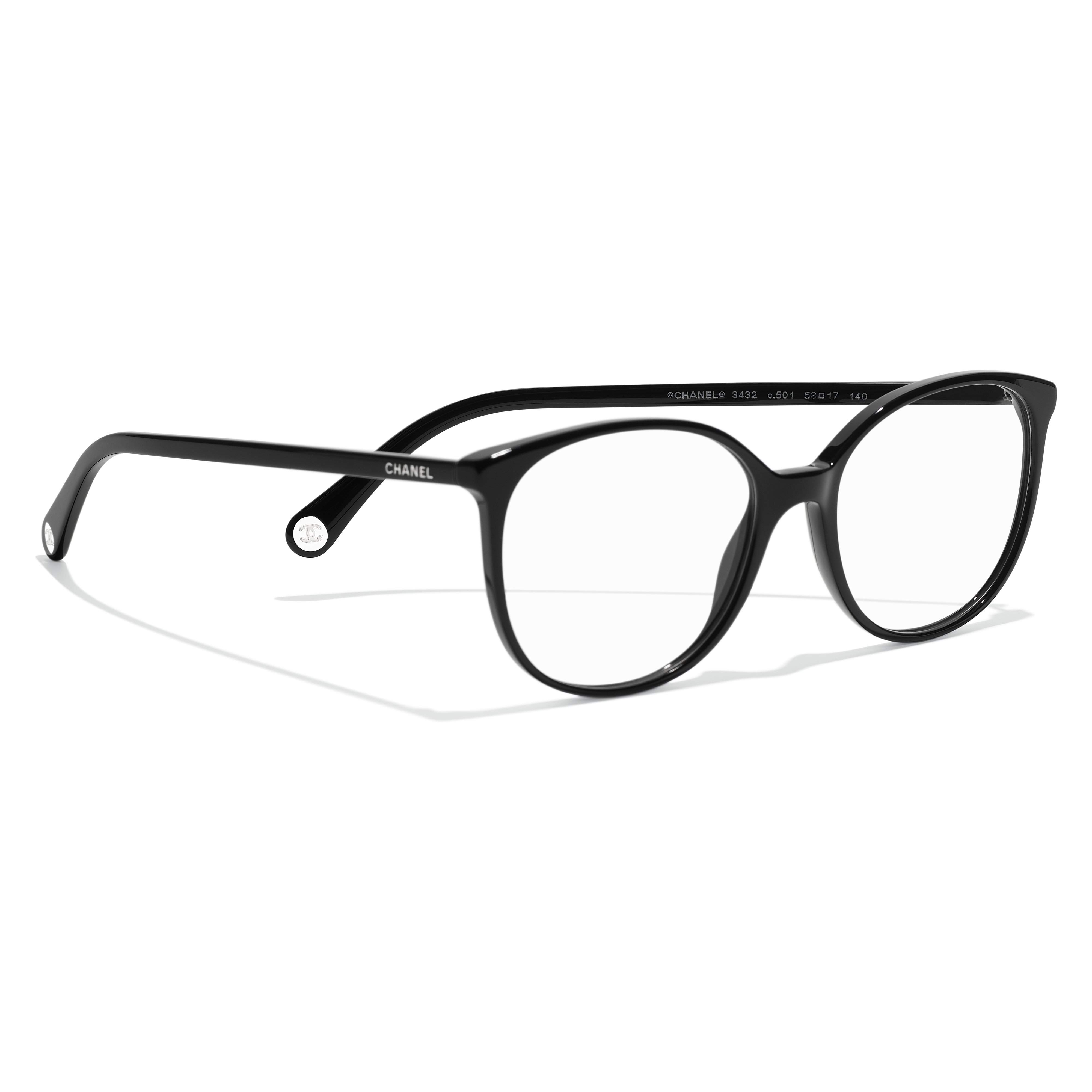 Eyeglasses Chanel CH3432 C501 47-17 Black in stock, Price 179,17 €