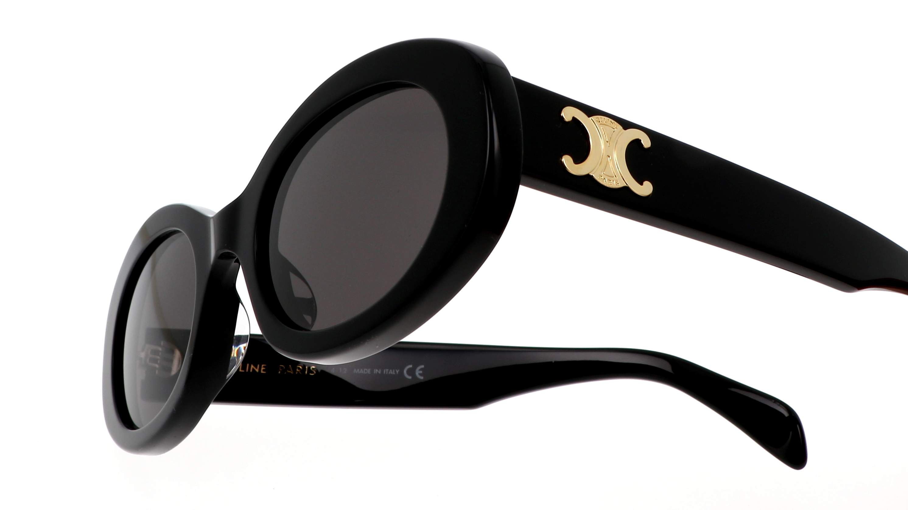 Sunglasses CELINE Triomphe CL40194U 01A 52-22 Black in stock | Price
