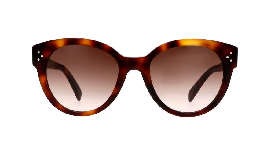 Sonnenbrille Céline CL40169I 53F 54-20 Tortoise Mittel Gradient Gläser auf Lager