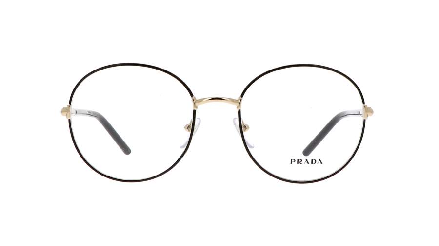 Eyeglasses Prada   PR55WV AAV1O1 53-19  Black Pale gold  in stock