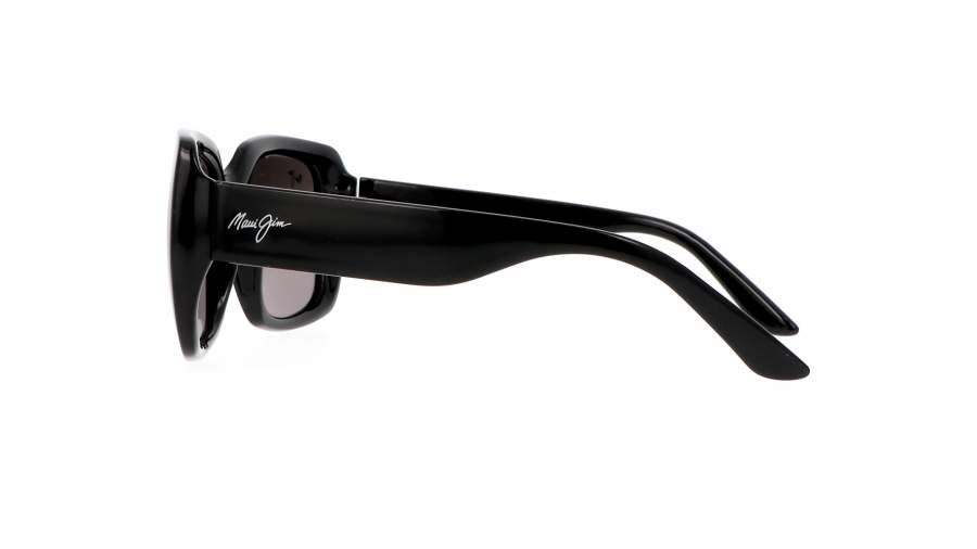 Sunglasses Maui Jim Two Steps Black Super thin glass GS863-02 55-21 ...