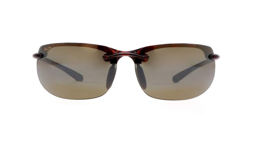 Sunglasses Maui Jim Banyans Reader Tortoise HCL Bronze H412-1015 70-17 Large Polarized Mirror in stock