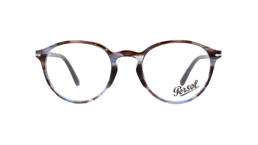 Eyeglasses Persol   PO3218V 1155 51-21  Tortoise Striped blue  in stock