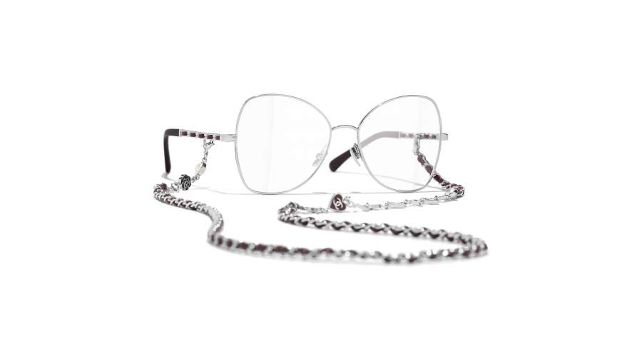 Eyeglasses CHANEL CH2205Q C124 54-16 Silver Medium in stock