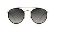 Ray-ban Round Double bridge RB3647N 9238/71 51-22 Legend gold in stock