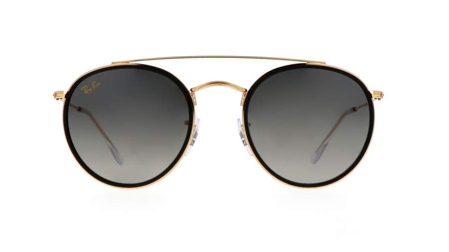 Sunglasses Ray-ban Round Double bridge Gold RB3647N 9238/71 51-22 Legend gold in stock