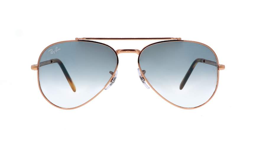 Ray-ban New aviator  RB3625 9202/3F 58-14 Rose gold in stock