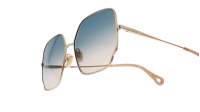 Sunglasses Chloé CH0092S 003 60-16 Gold Gradient in stock | Price 