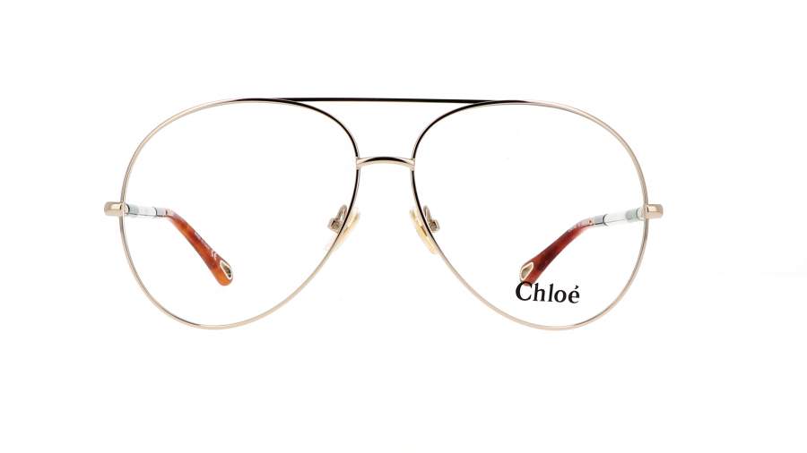 Eyeglasses Chloé CH0114O 001 58-13 Gold Medium in stock