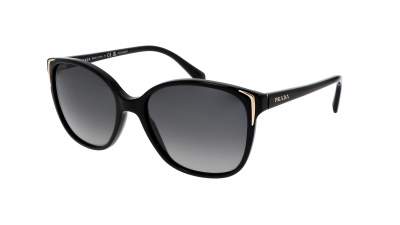 Sunglasses Prada Conceptual Black PR01OS 1AB-5W1 55-17 Medium Polarized Gradient in stock