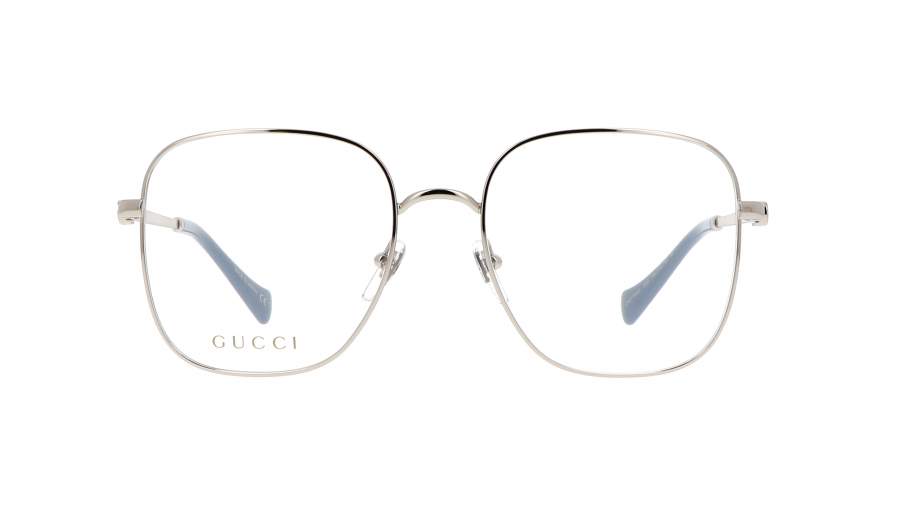 Lunettes de vue Gucci GG1144O 002 54-18 Argent Medium en stock