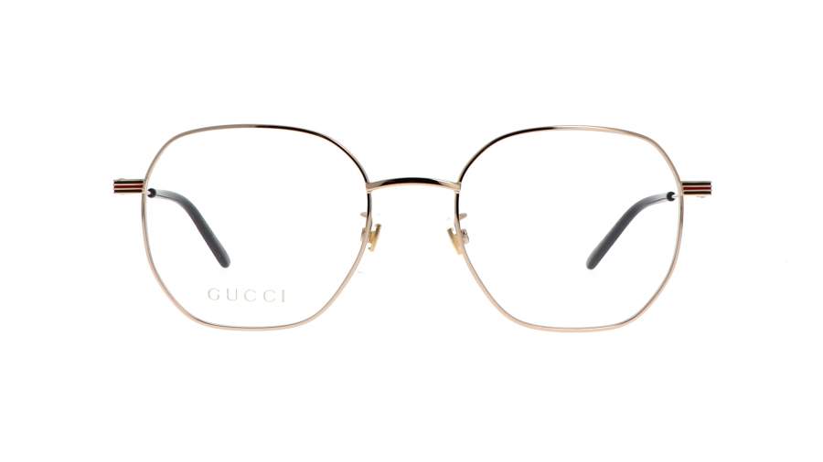 Eyeglasses Gucci GG1125OA 001 53-20 Gold Medium in stock