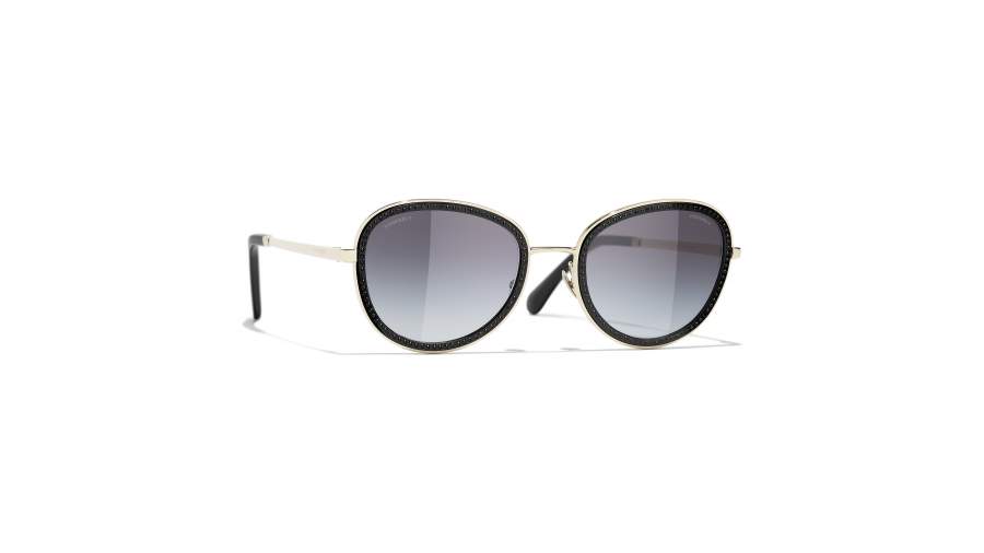 Sunglasses CHANEL CH2207BS C395/S6 53-21 Pale Gold Gold Medium Gradient in stock