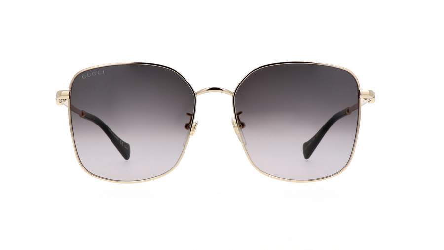 Sunglasses Gucci GG1146SK 001 58-17 Gold Large Gradient in stock